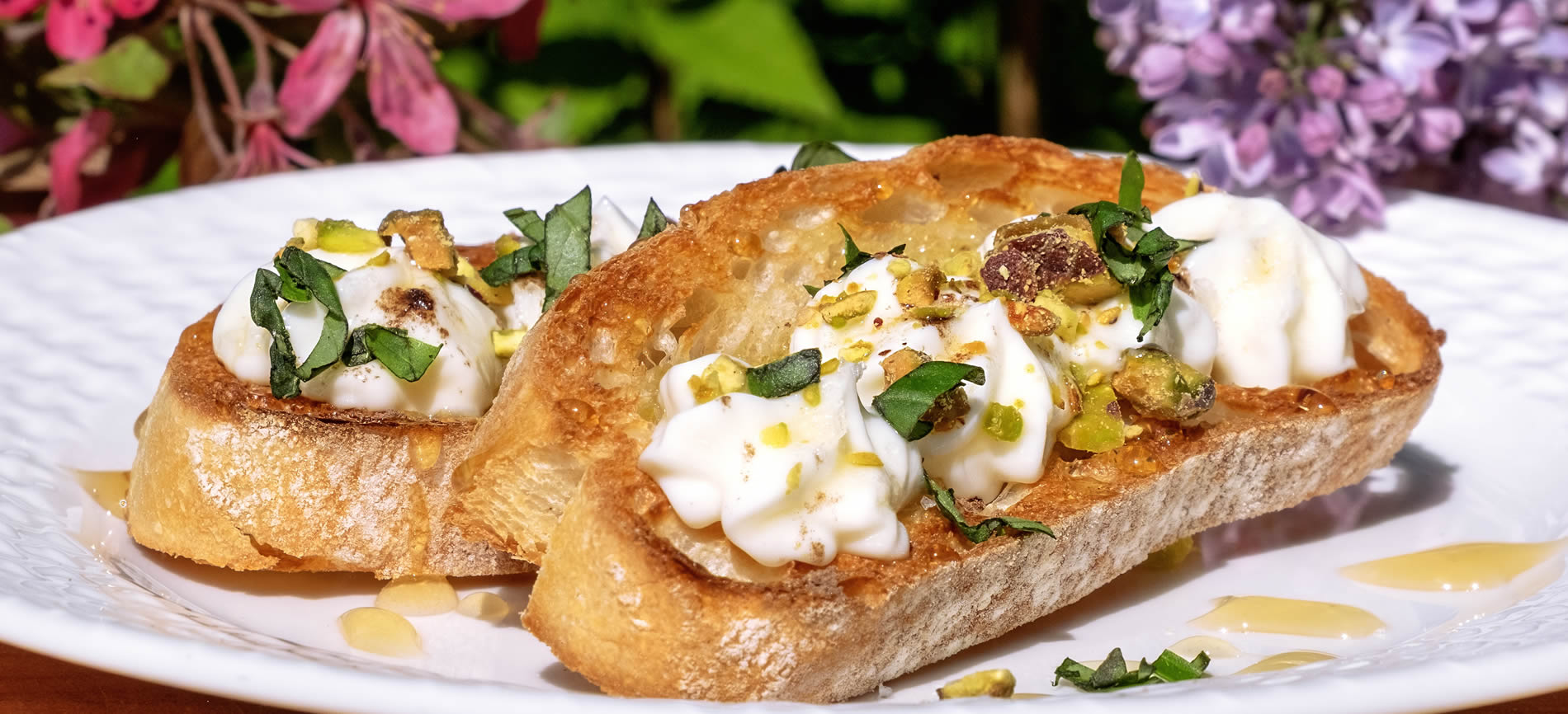 cape cod whipped ricotta breakfast